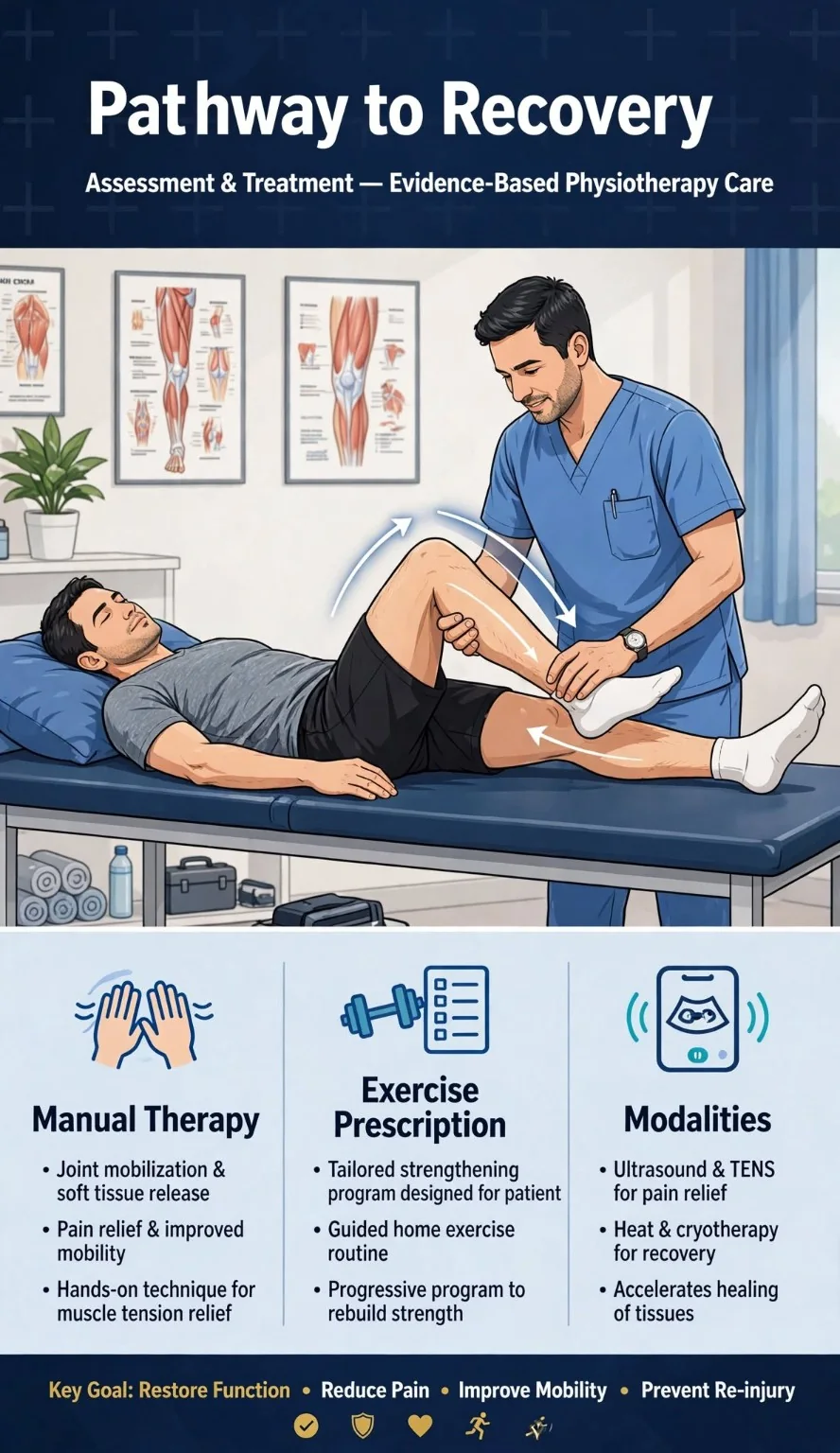 Physiotherapy assessment as part of a broader musculoskeletal examination